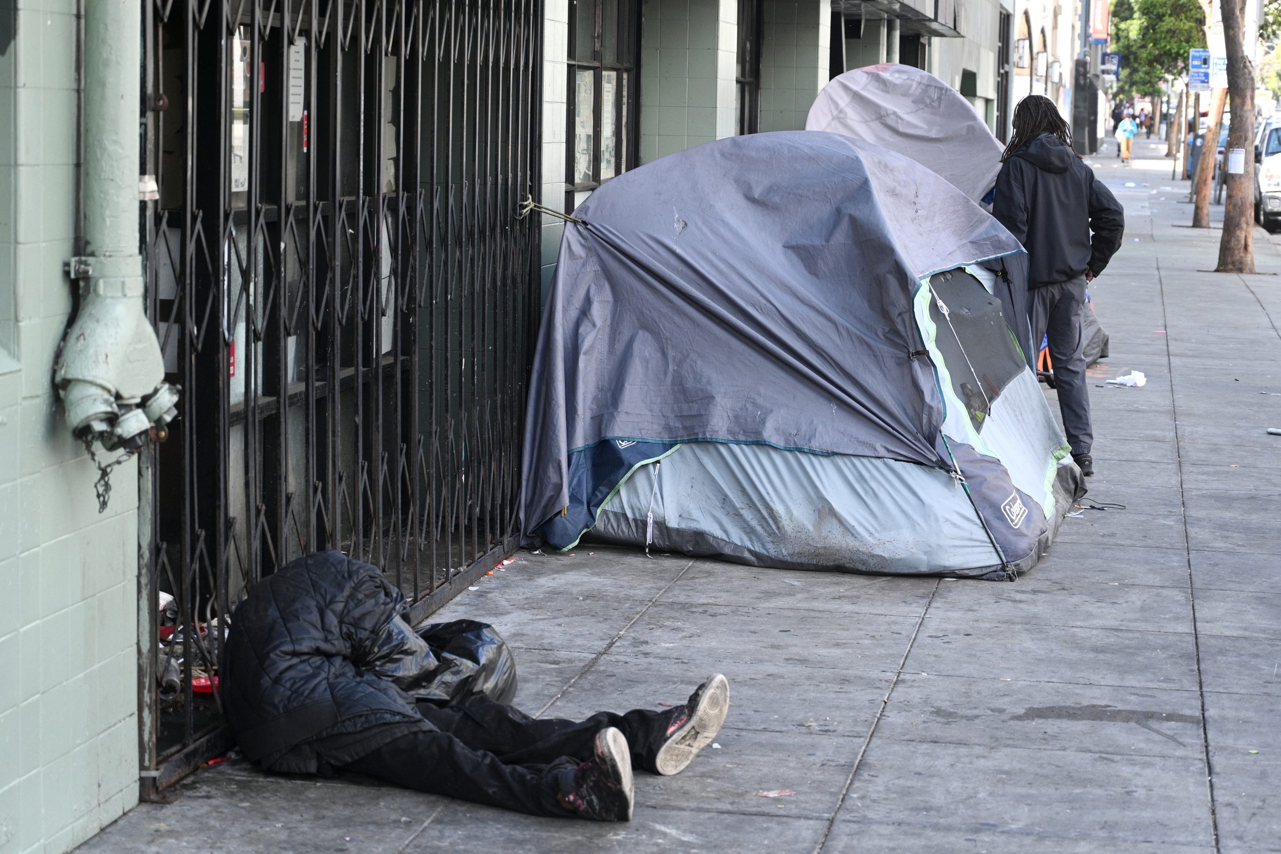 Homeless person in San Francisco. Credit: Shutterstock.com
