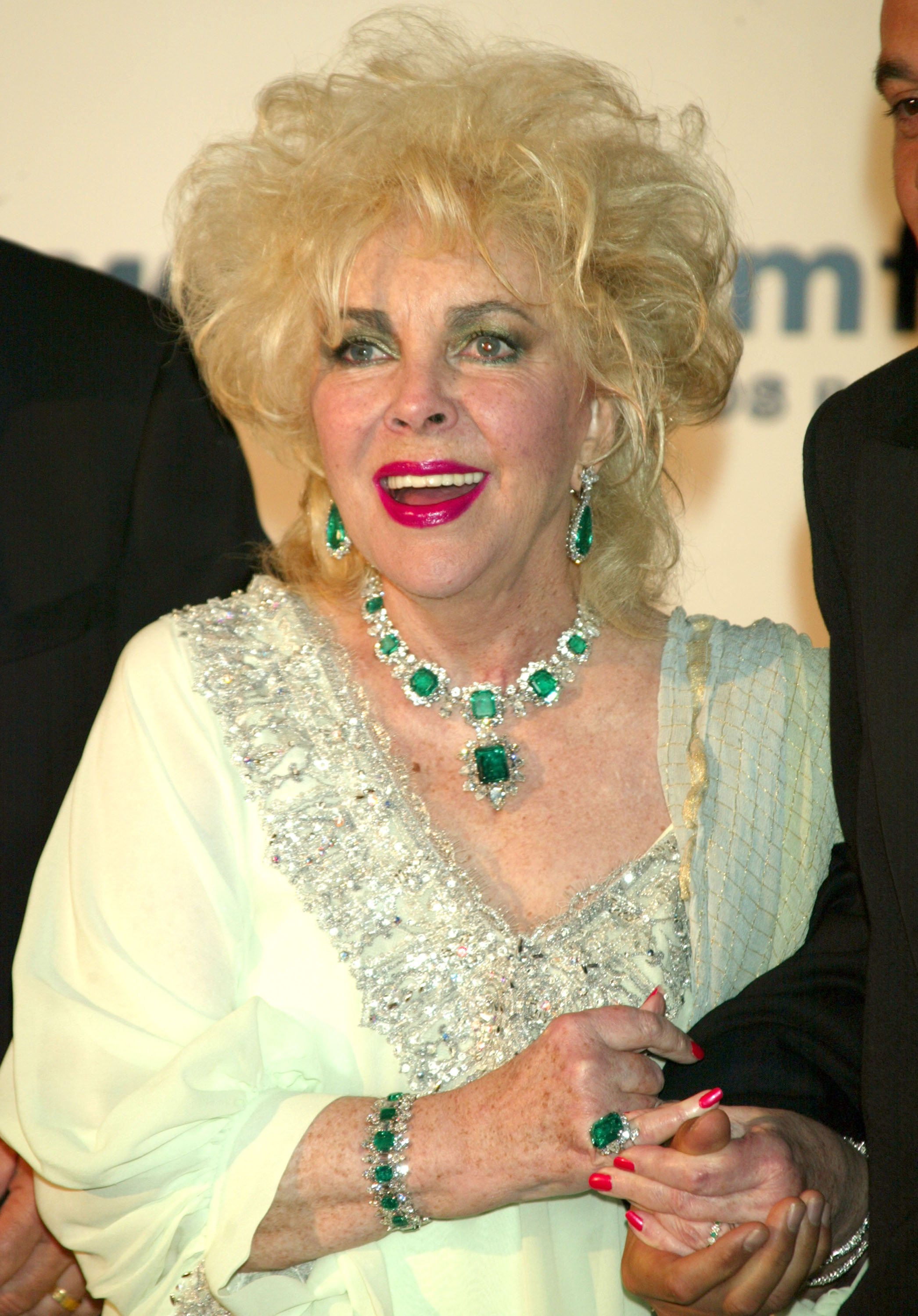 Actress Elizabeth Taylor on May 22, 2003 in Cannes, France. | Source: Getty Images