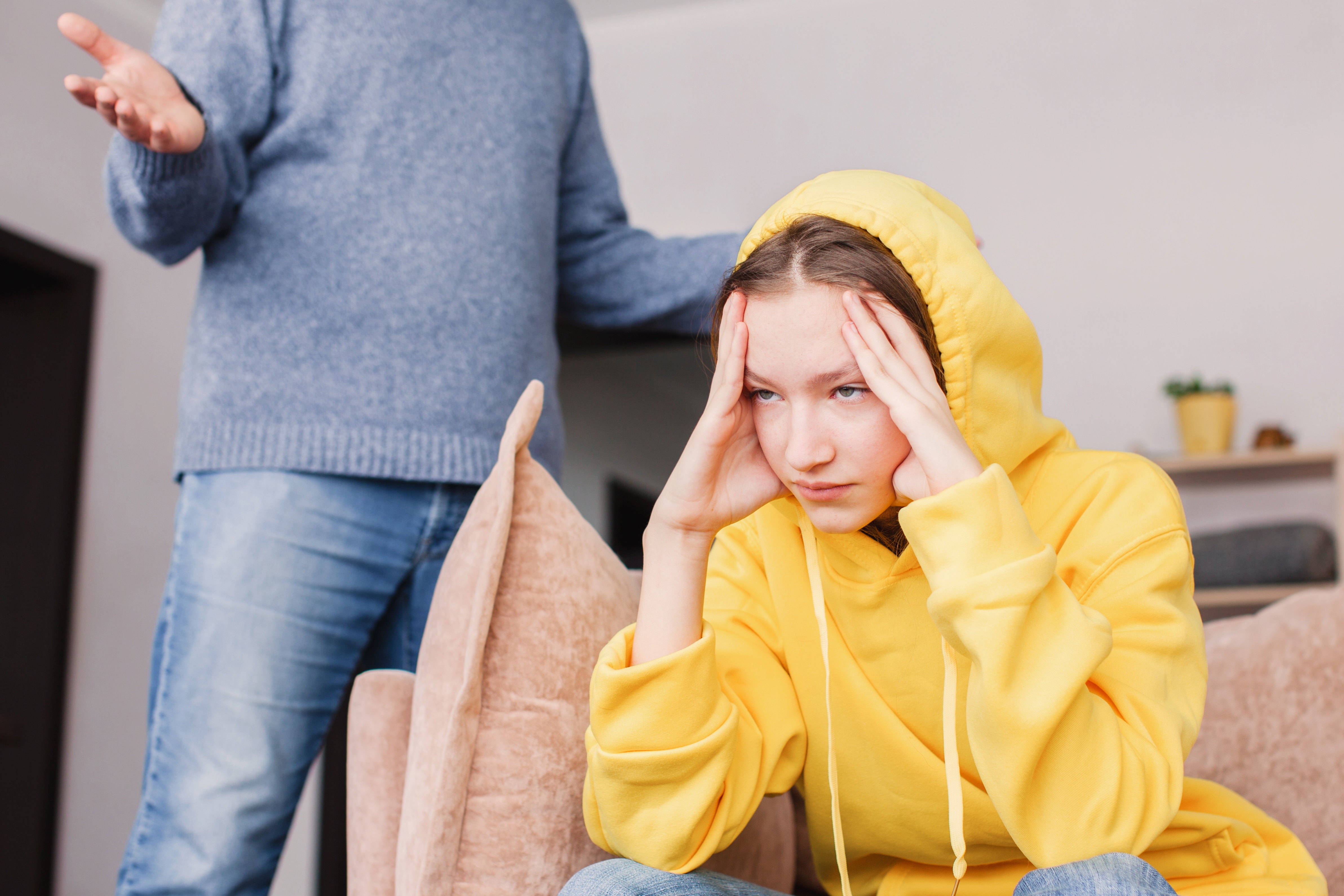 A teenager looking angry | Source: Shutterstock