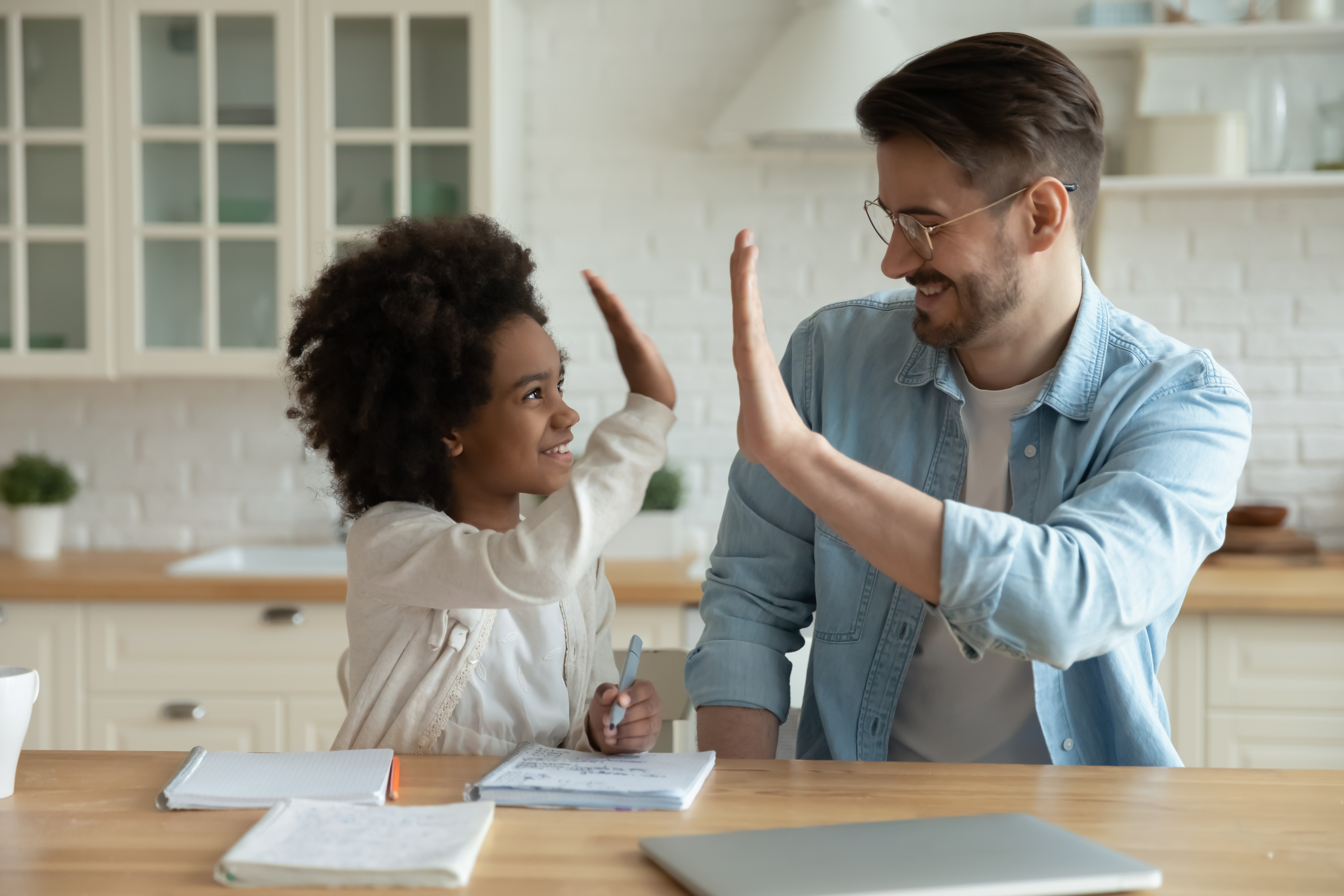 A father and his daughter | Source: Shutterstock