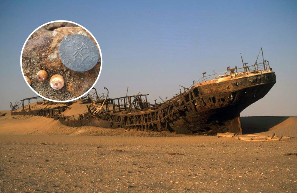 Nambian Desert Shipwreck 