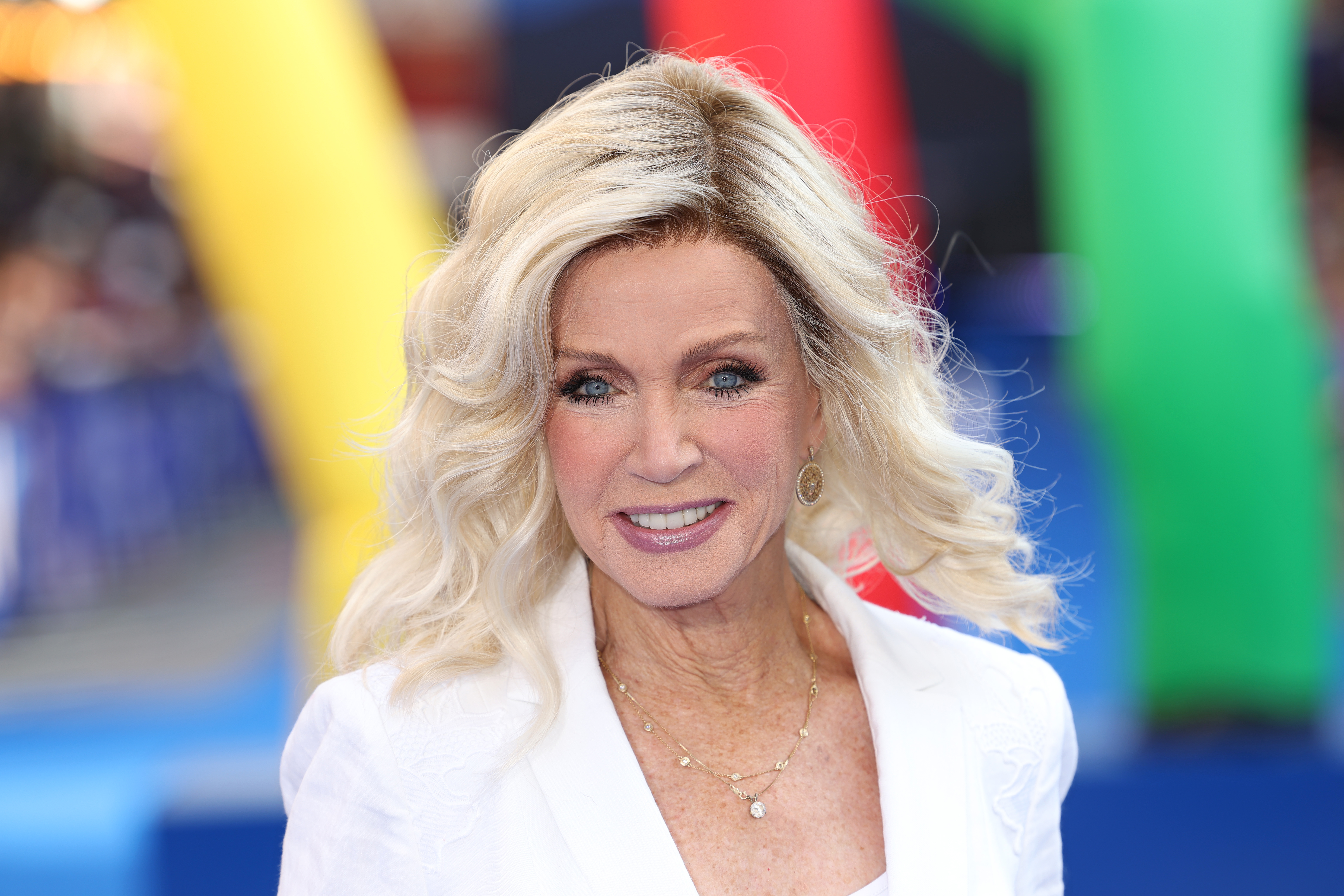 Donna Mills attends the UK premiere of "NOPE" at the Odeon Luxe Leicester Square on July 28, 2022 in London, England. | Source: Getty Images